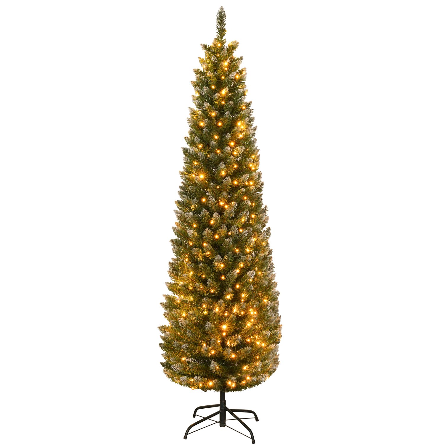 6ft Slim Pencil Green Christmas tree