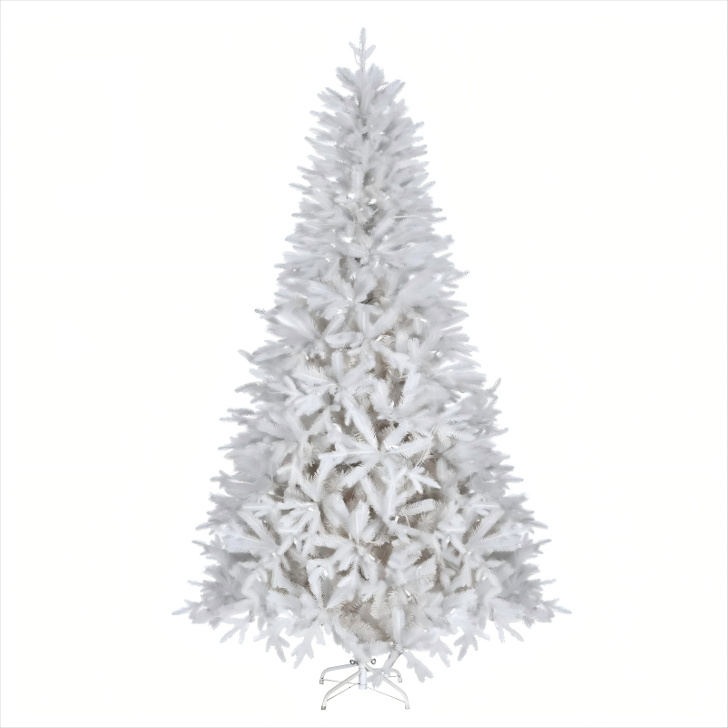 White PE&PVC Christmas Tree