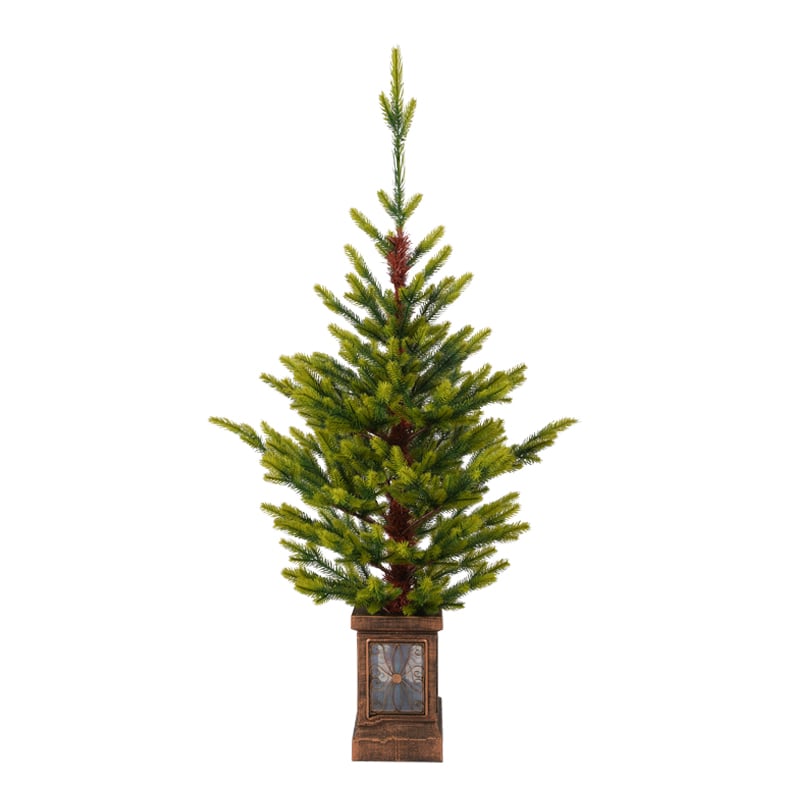 4FT Two-color PE Xmas Tree