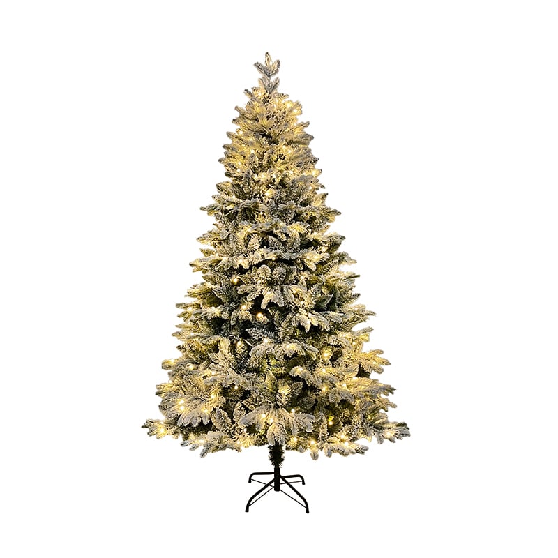 Pre-Lit Snow White Artificial Christmas Tree