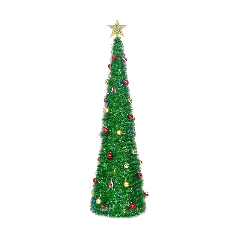 Pop Up Outdoor Green Christmas Tree