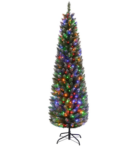 6ft Slim Pencil Green Christmas tree