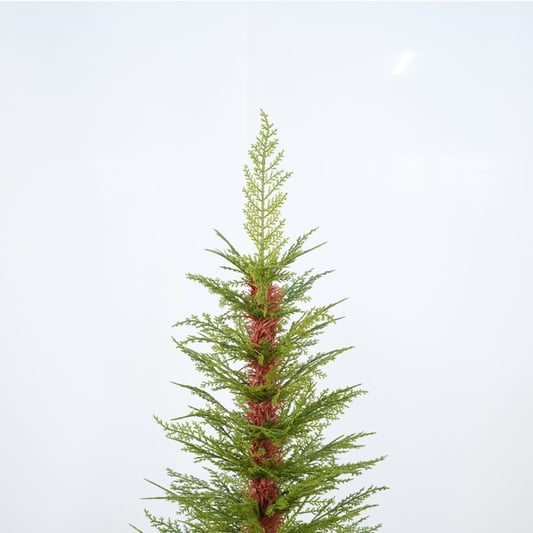 4FT PE Tied Christmas Tree