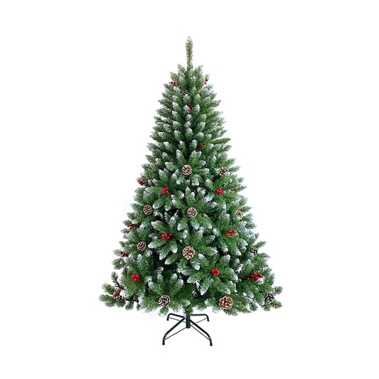 White Red And Green Christmas Tree