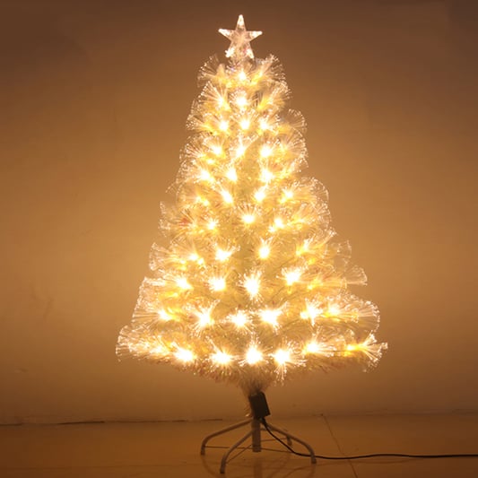 Microfiber Christmas Tree With Lights