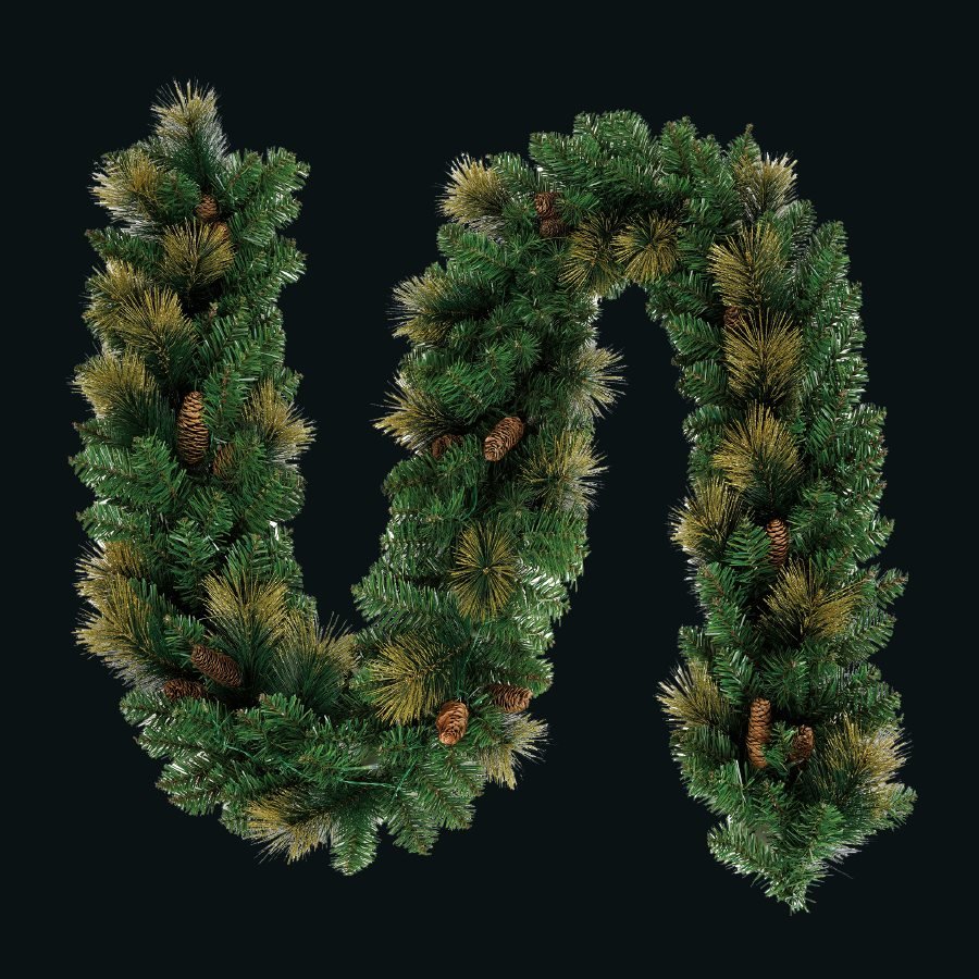 Christmas Garlands, style 04